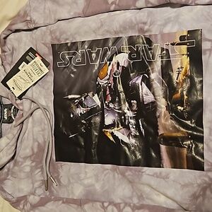 Sprayground - Star Wars - Boba Fett tie dye hoodie - purple -  size small